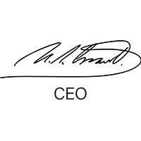 CEO signature