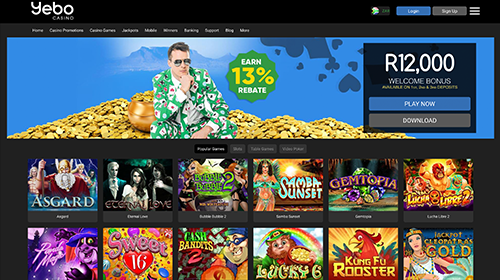 yebo casino free bonus codes