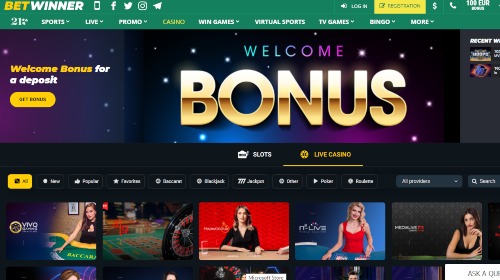 betwinner casino online