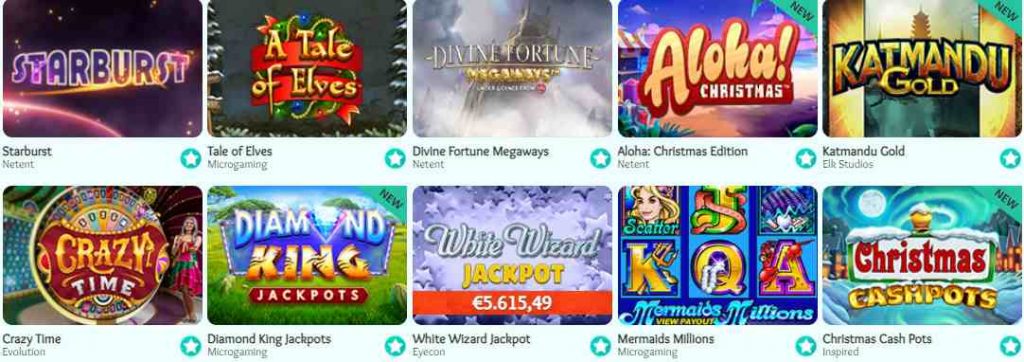 screenshot myjackpot casino games