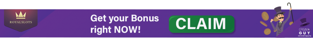 royal slots banner bonus