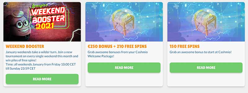 cashmio bonus screenshot