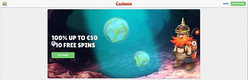 cashmio interface screenshot