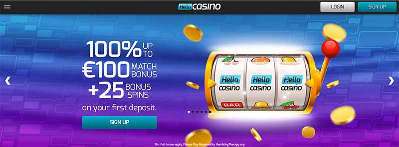 screenshot hello casino interface