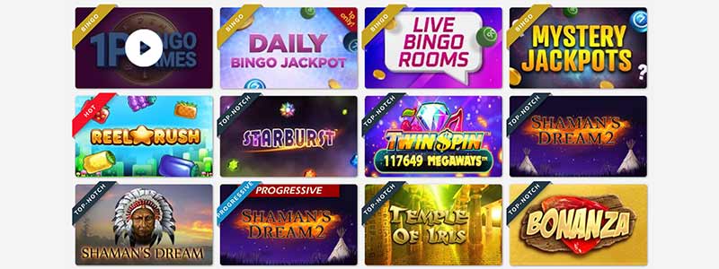 loony bingo games screenshot