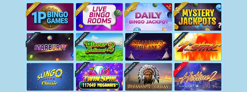 moon bingo games screenshot