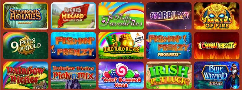 simba slots casino games screenshot