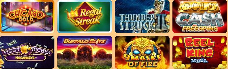 screenshot zeus bingo casino games