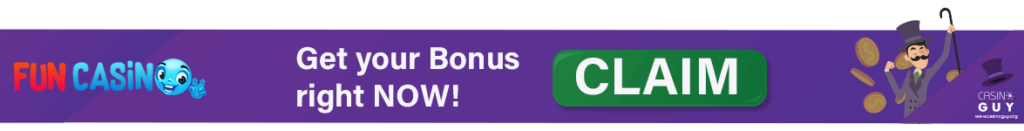 fun casino bonus banner